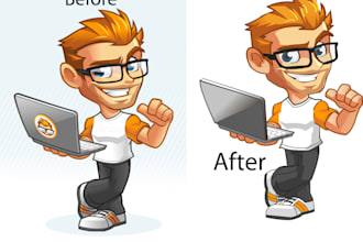 do jpeg in to vector file in just 24hours
