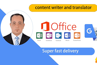 content writer and translator