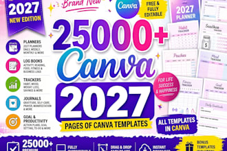 send  13200 canva page template  KDP 2027