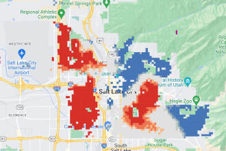 visualize hotspots on google maps