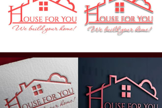 create a logo house design, builder, finishing renovation