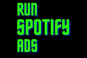 create and run ads campaign to promote your music on spotify