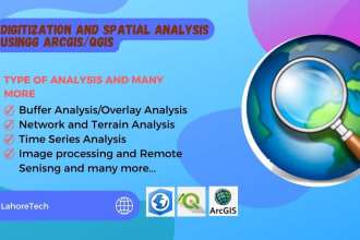 make gis map using arcgis, arcgispro or qgis