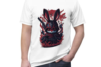 create amazing anime t shirt design for you