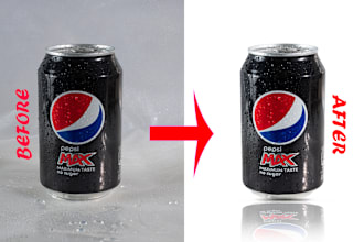 product photo editing and retouching with change color, cutout, resize fast