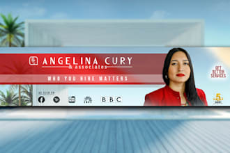 create amazing youtube banner facebook or twitter cover