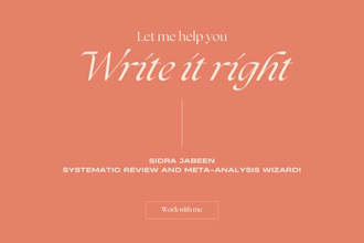 do a systematic review and meta analysis for you