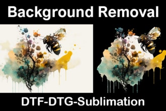 remove background for dtf printing