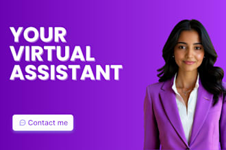 be your reliable virtual assistant, french and english