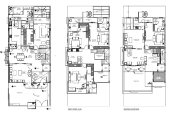 draw and render 2d floor plans for architectural projects