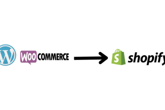 migrate your wordpress woocommerce website to shopify