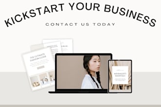 build a modern website or store for your business