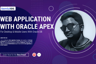 develop and customize web applications using oracle apex professionally