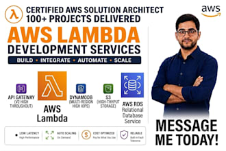 build and deploy AWS lambda using python boto3 typescript