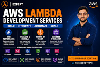 build and deploy AWS lambda using python boto3 typescript