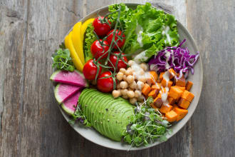 create delicious and healthy vegetarian recipes