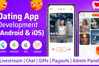 build a tinder clone online dating android ios app development