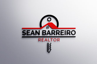 do professional real estate, house, business logo design