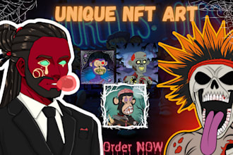 create custom nft art collection with traits