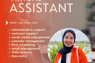 be your virtual assistant for all administrative needs