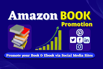 promote and market your book on all top social media