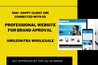 create amazon fba wholesale website, brand approval website