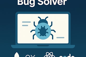be mern stack developer or bugs solver for you