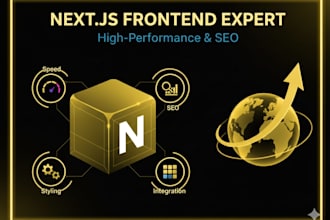 build a high performance SEO friendly website using next js