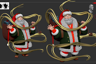 make 3d game character