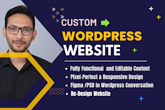 convert figma, or html to wordpress website using elementor