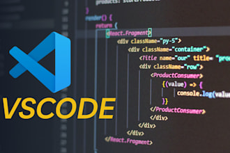 teach you how to use, fix and build projects in visual studio code