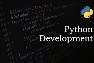 do software development using python