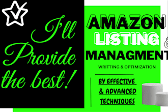 amazon listing writing with SEO amazon listing optimization
