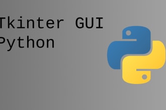 simple python gui tkinter