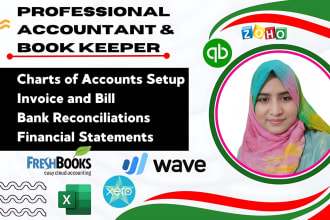 do bookkeeping and bank reconciliation using quickbooks for the UK