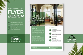 do perfect business and marketing flyer design