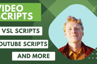 write your explainer, ad, or youtube video script