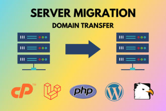 transfer your website from one hosting to another server with domain