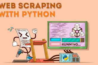create python web scraping script