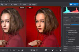 do professional headshots or image retouch