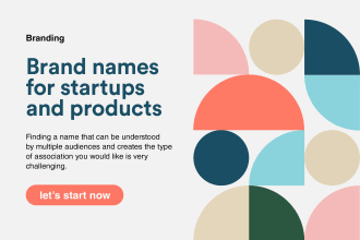 create a brand name for your company, product or startup
