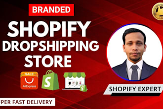 create shopify dropshipping store, shopify dropshipping website