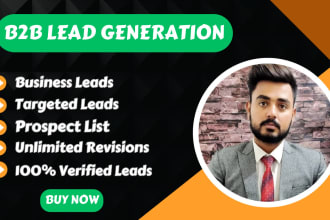 do b2b lead generation, business leads and email list building