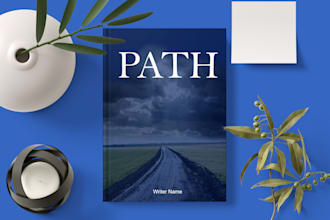 create ebook cover design, book cover design, KDP cover