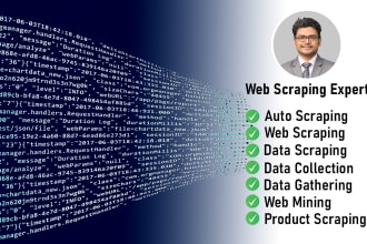 do web scraping and data mining from any directory, website