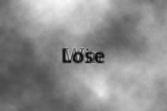 create hybrid text optical illusion for you