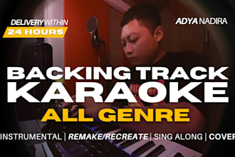 professional backing tracks in any style or genre