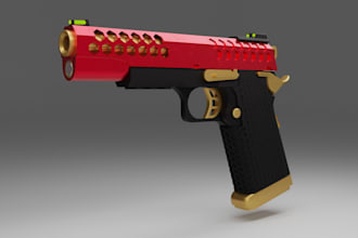 make any hard surface 3d model