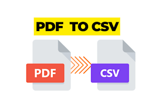 do convert PDF to CSV to in quickbooks online xero zohobooks