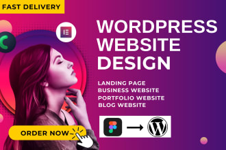 design redesign revamp clone wordpress website or blog with elementor pro